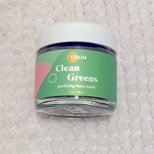 GOLDE Clean Greens purifying face mask
